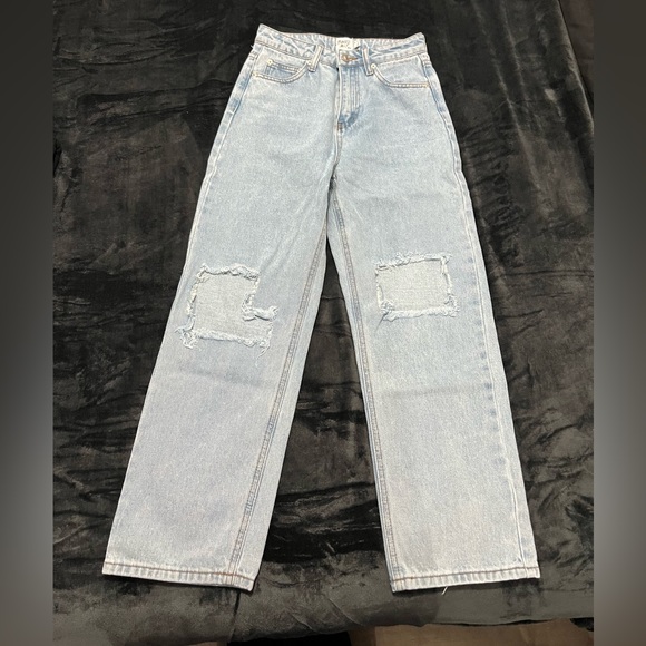 Princess Polly Wide Leg Jeans - Picture 1 of 3